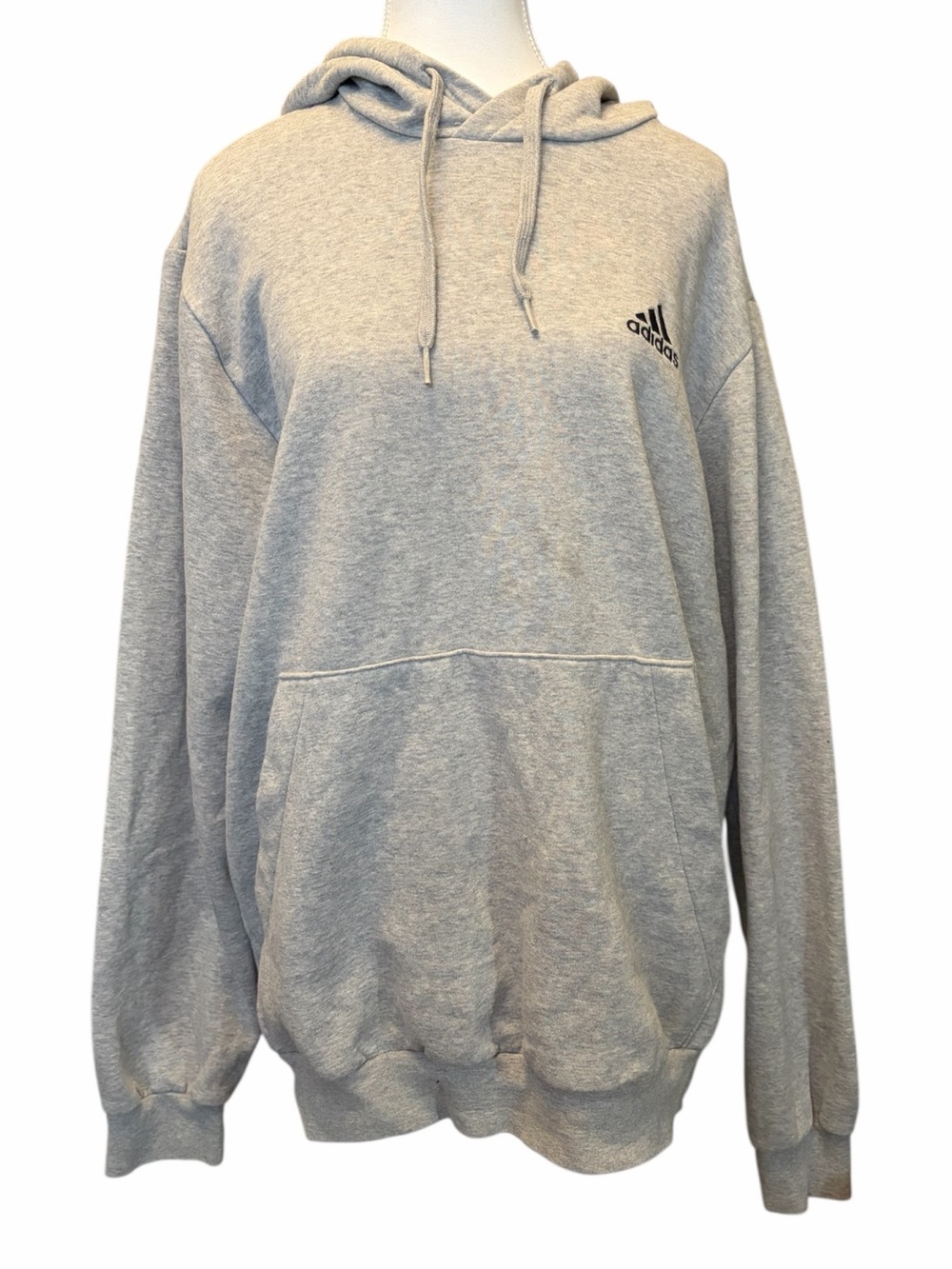 Adidas Gray Pullover Hoodie